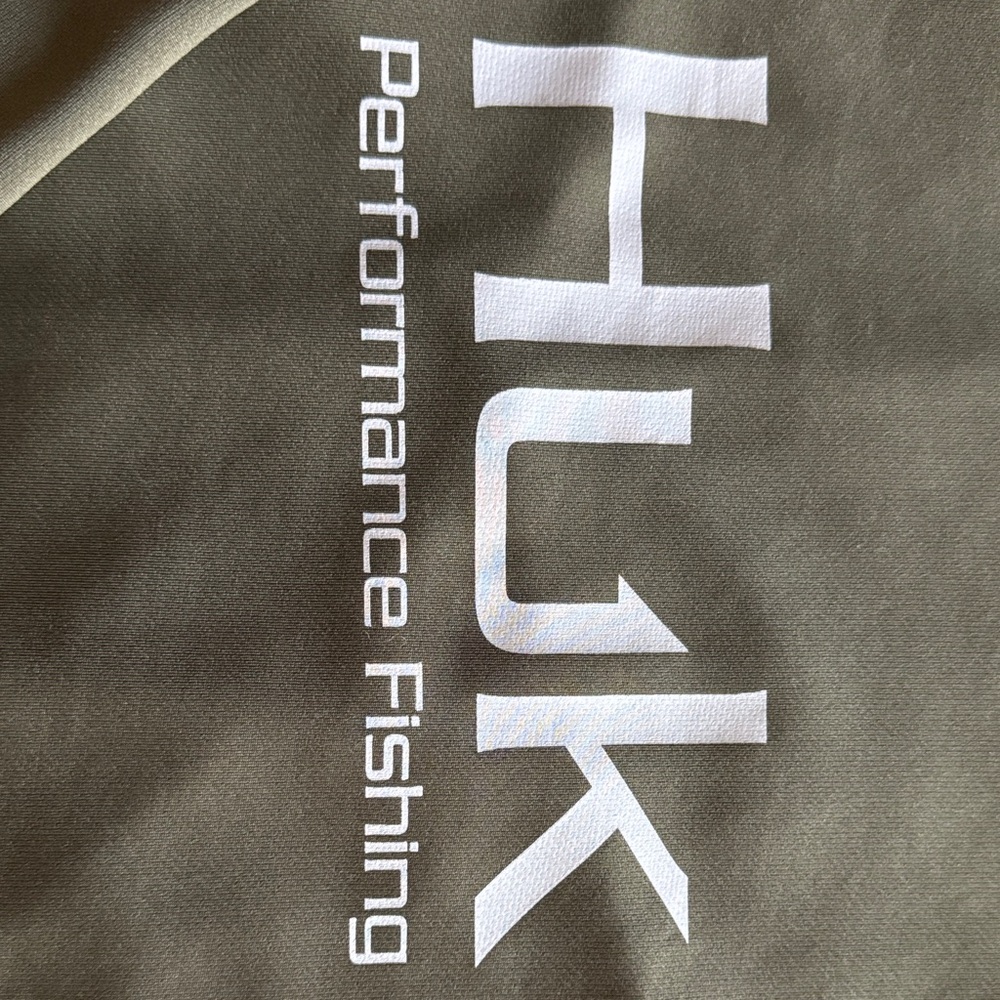 Huk Men's Pursuit Long Sleeve Performance Fishing Shirt - Picture 3 of 3